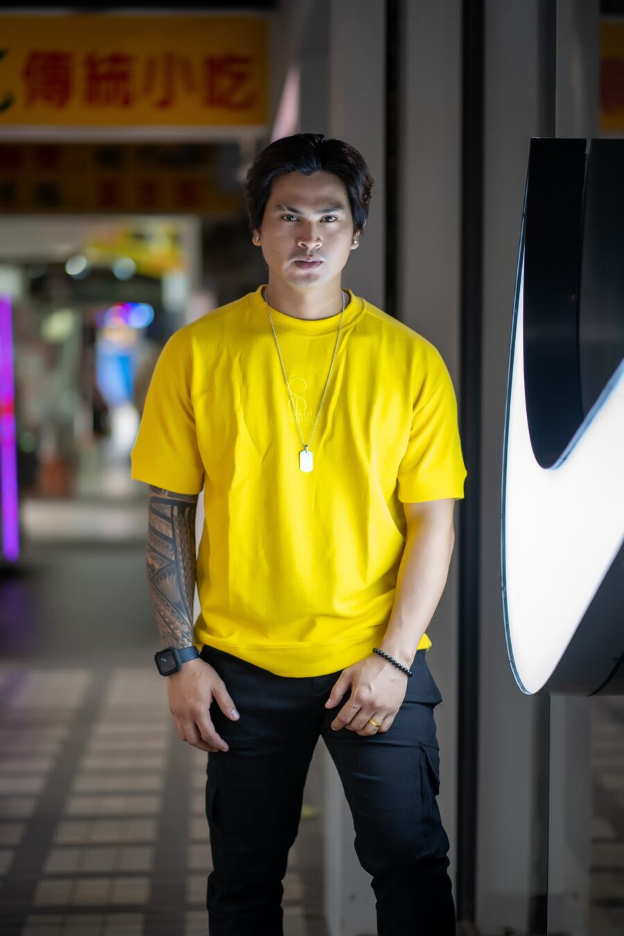 SIMPLE MINDSET WAISTBAND SHIRT