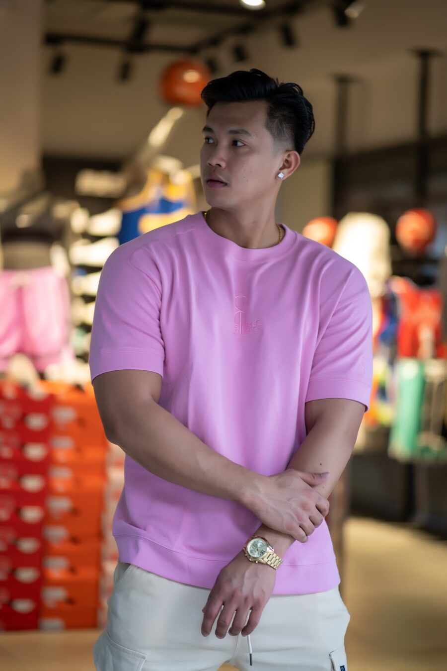 SIMPLE MINDSET WAISTBAND SHIRT
