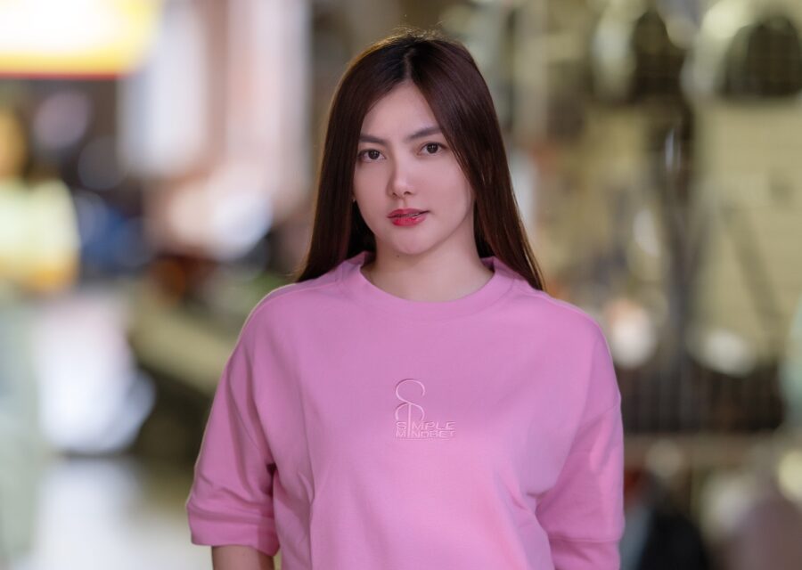SIMPLE MINDSET WAISTBAND SHIRT
