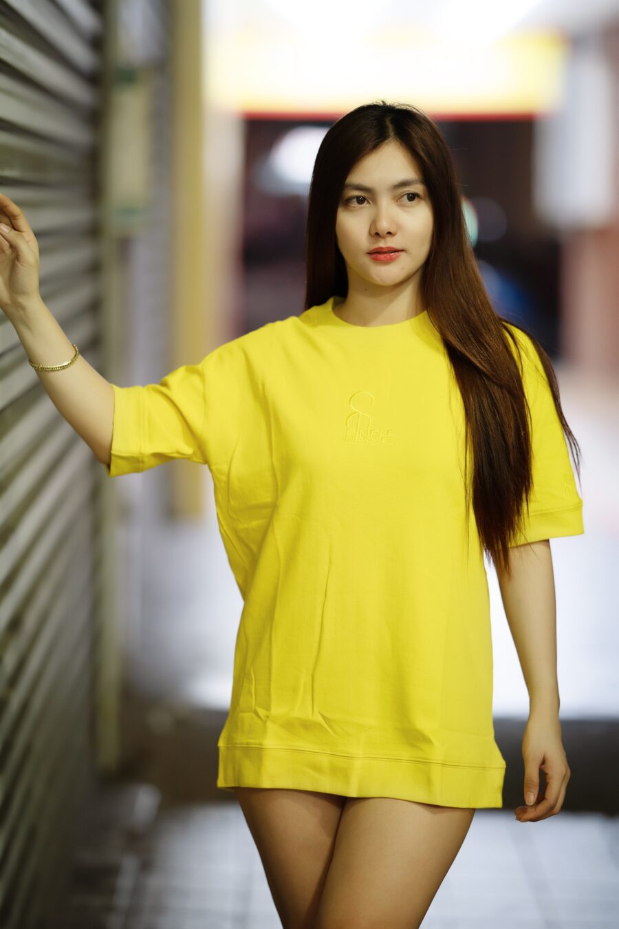 SIMPLE MINDSET WAISTBAND SHIRT