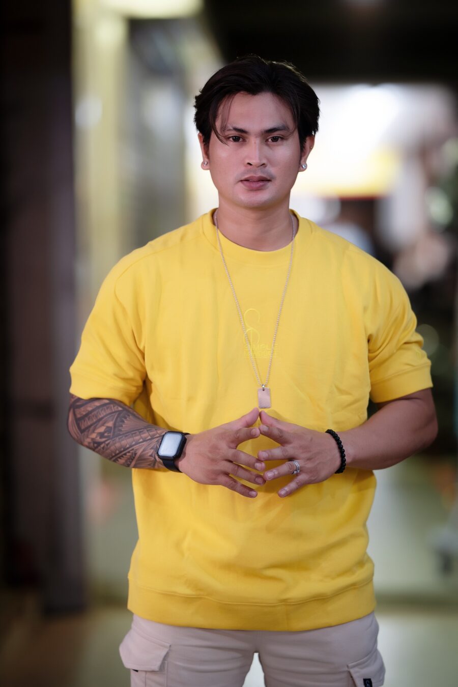 SIMPLE MINDSET WAISTBAND SHIRT