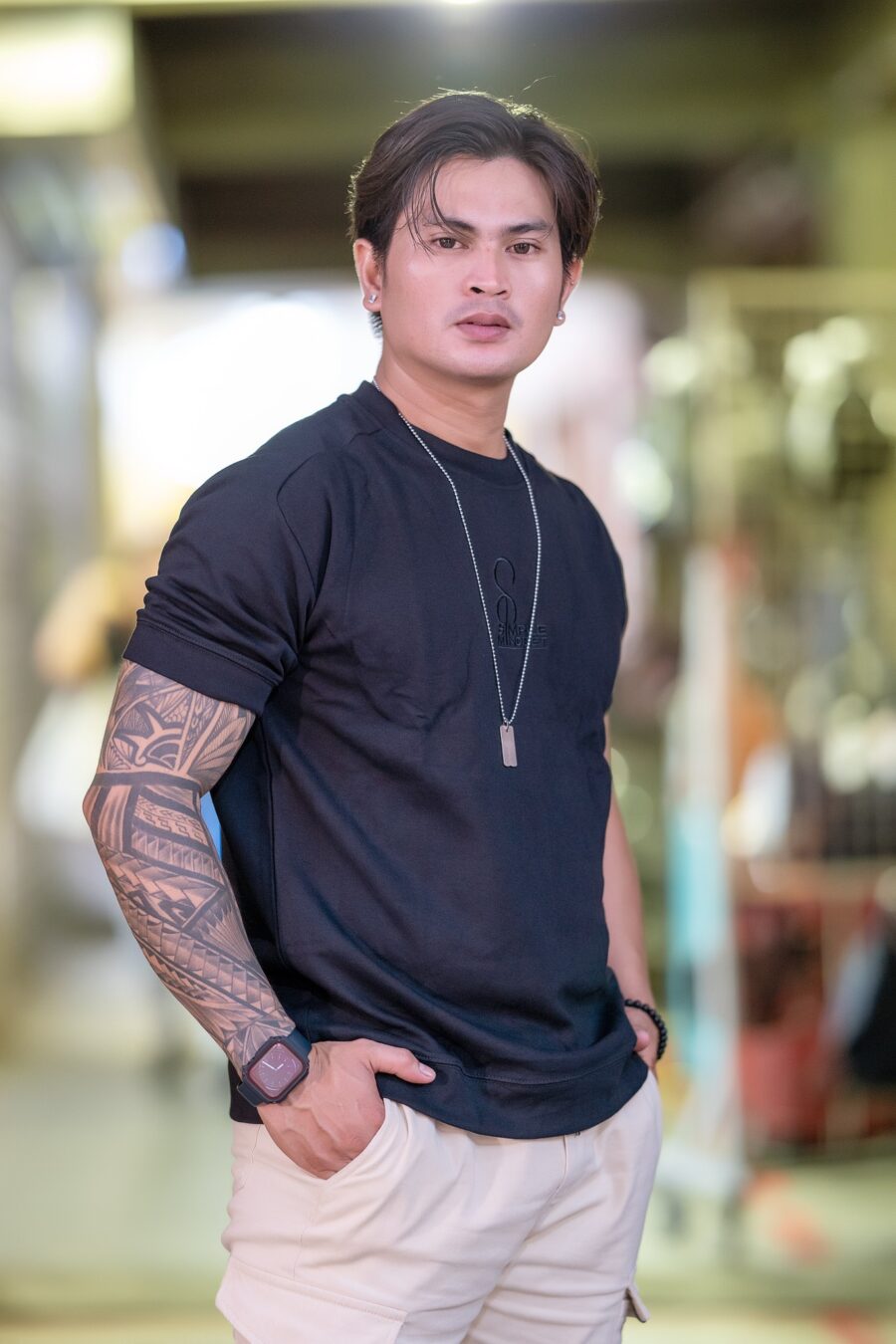 SIMPLE MINDSET WAISTBAND SHIRT