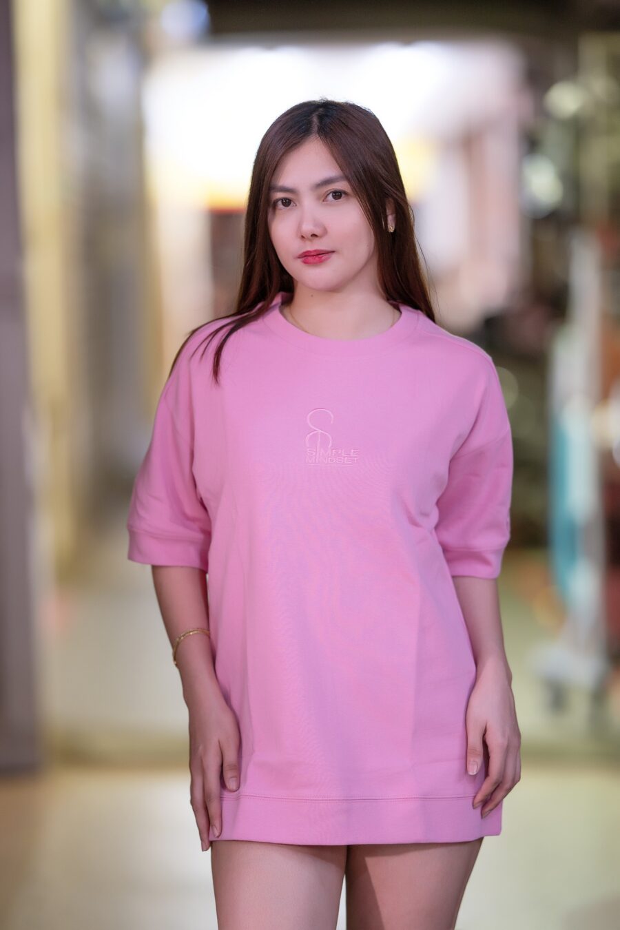 SIMPLE MINDSET WAISTBAND SHIRT