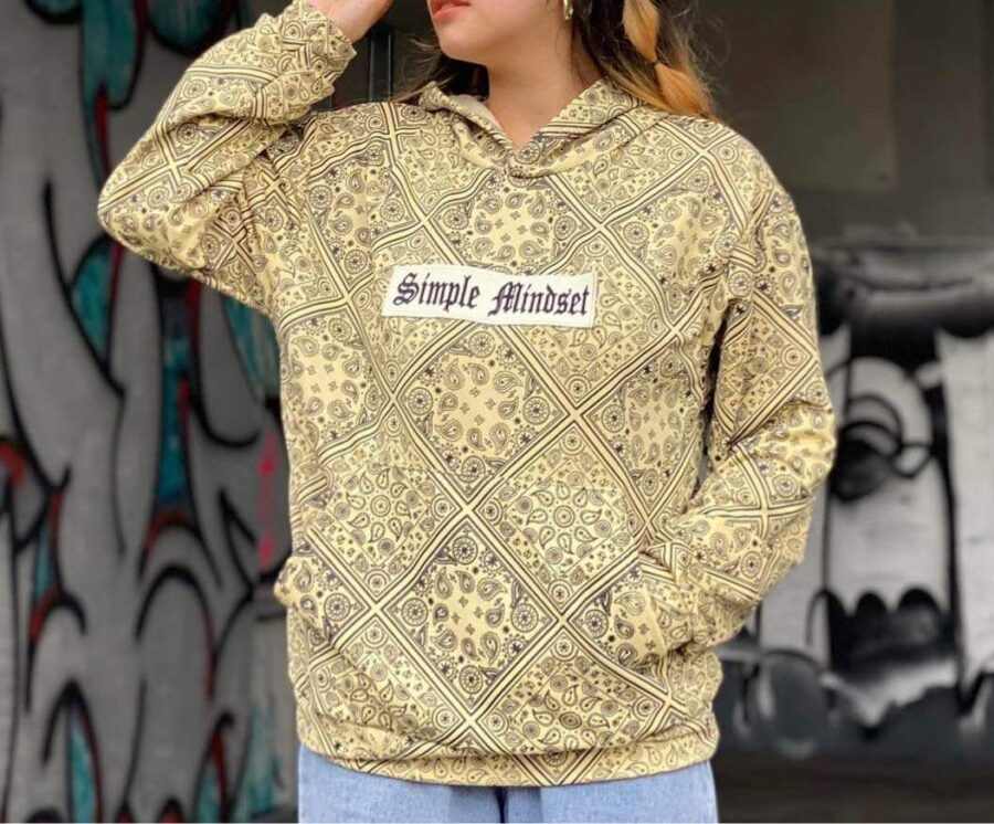 SIMPLE MINDSET BANDANA HOODIES