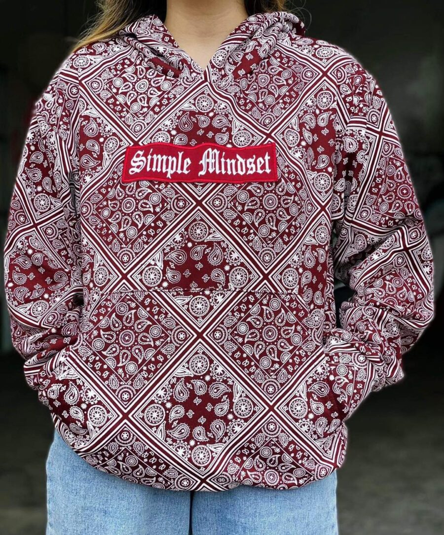 SIMPLE MINDSET BANDANA HOODIES
