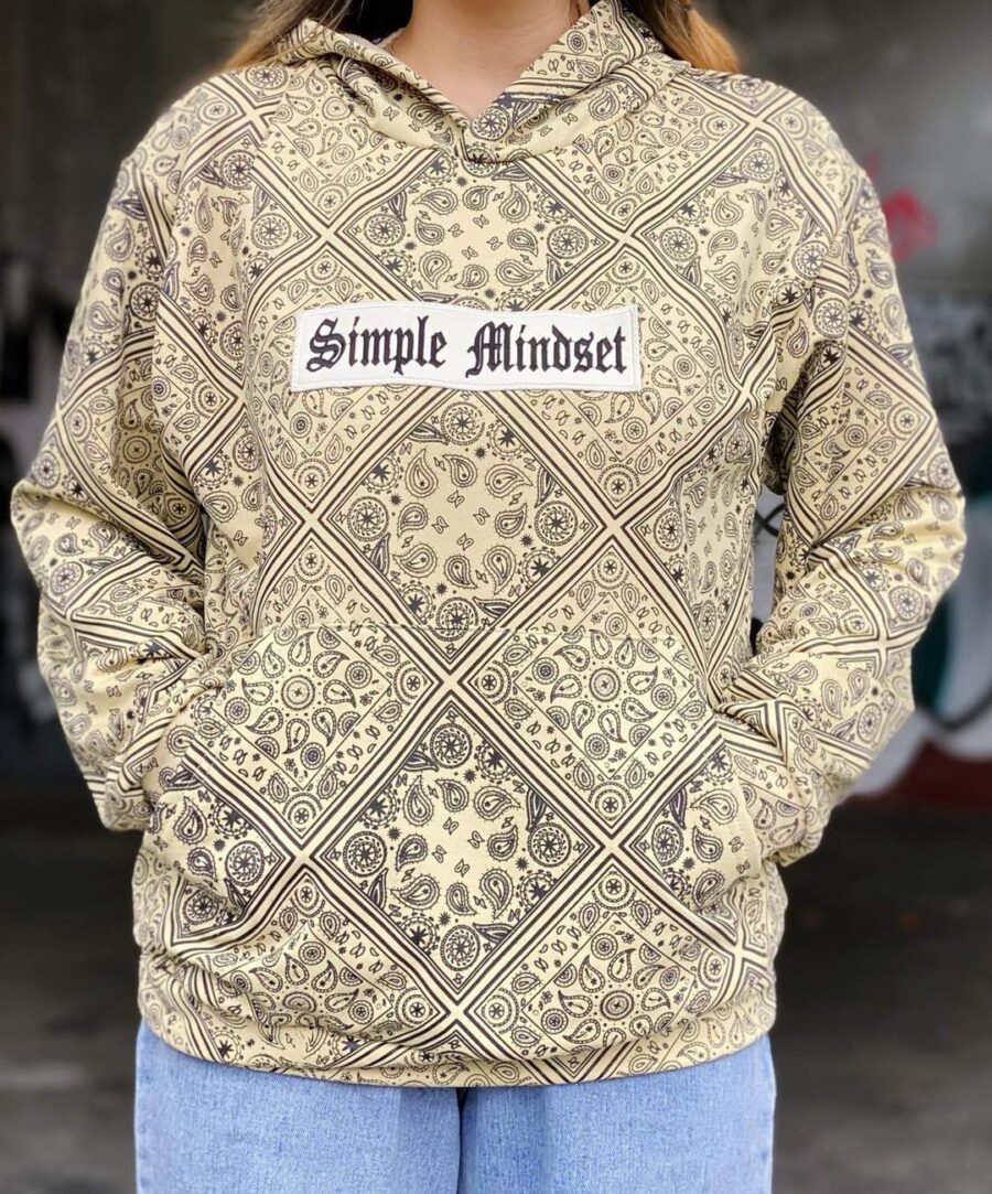 SIMPLE MINDSET BANDANA HOODIES