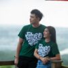 SIMPLE MINDSET LYCRA HEART LONG TEE AND CROPPED TOP