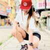 SIMPLE MINDSET FADED LONG TEE
