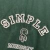 SIMPLE MINDSET EMBROIDERED SHIRT