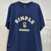 SIMPLE MINDSET EMBROIDERED SHIRT