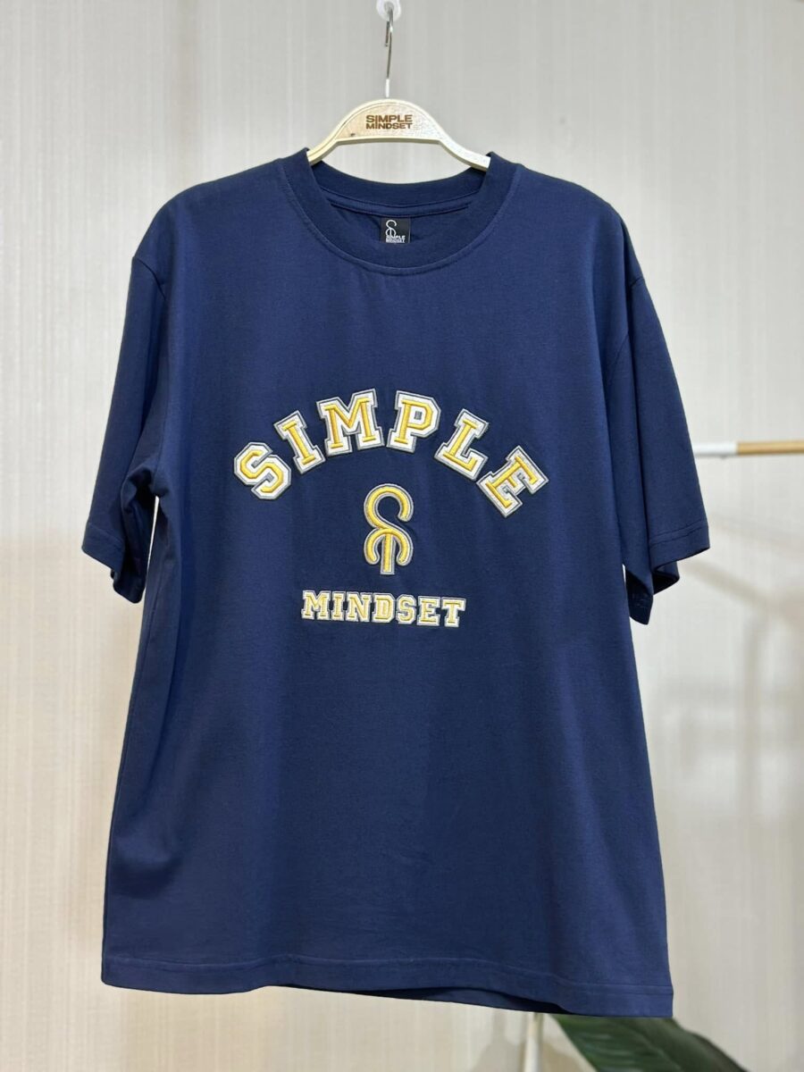 SIMPLE MINDSET EMBROIDERED SHIRT