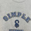 SIMPLE MINDSET EMBROIDERED SHIRT