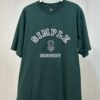 SIMPLE MINDSET EMBROIDERED SHIRT