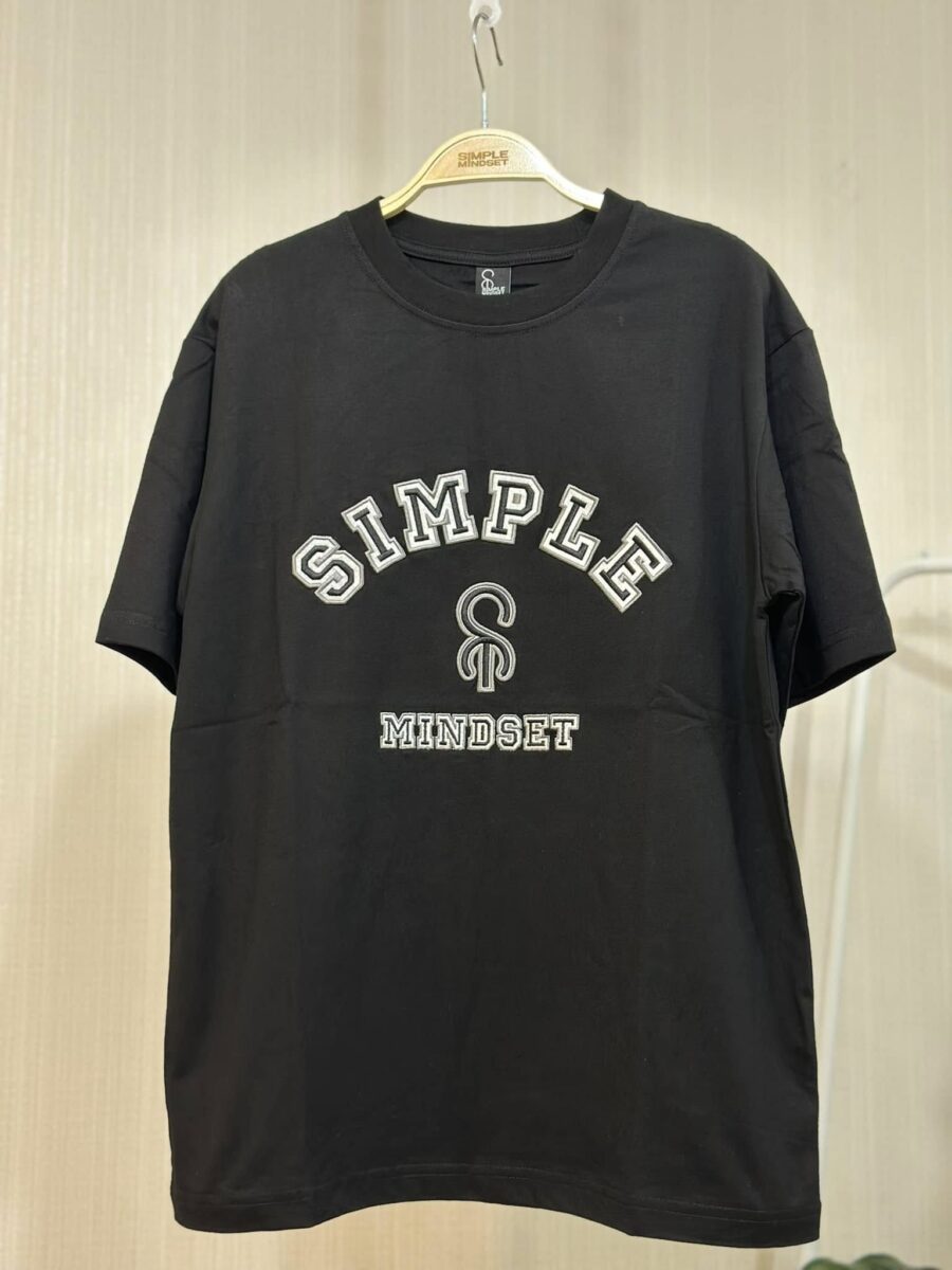 SIMPLE MINDSET EMBROIDERED SHIRT