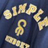 SIMPLE MINDSET EMBROIDERED SHIRT