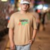 SIMPLE MINDSET SLOGAN SHIRT