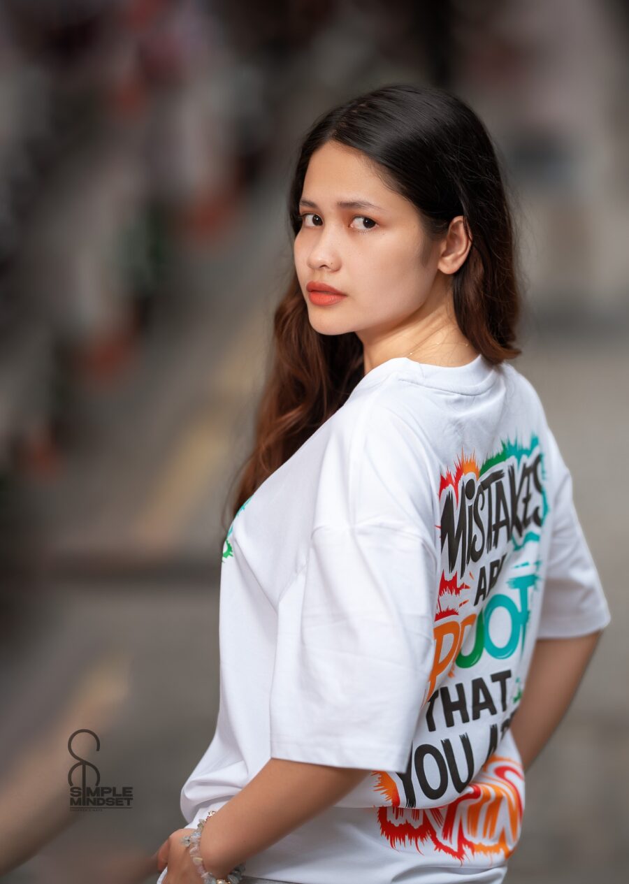 SIMPLE MINDSET SLOGAN SHIRT