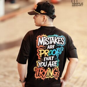 SIMPLE MINDSET SLOGAN SHIRT