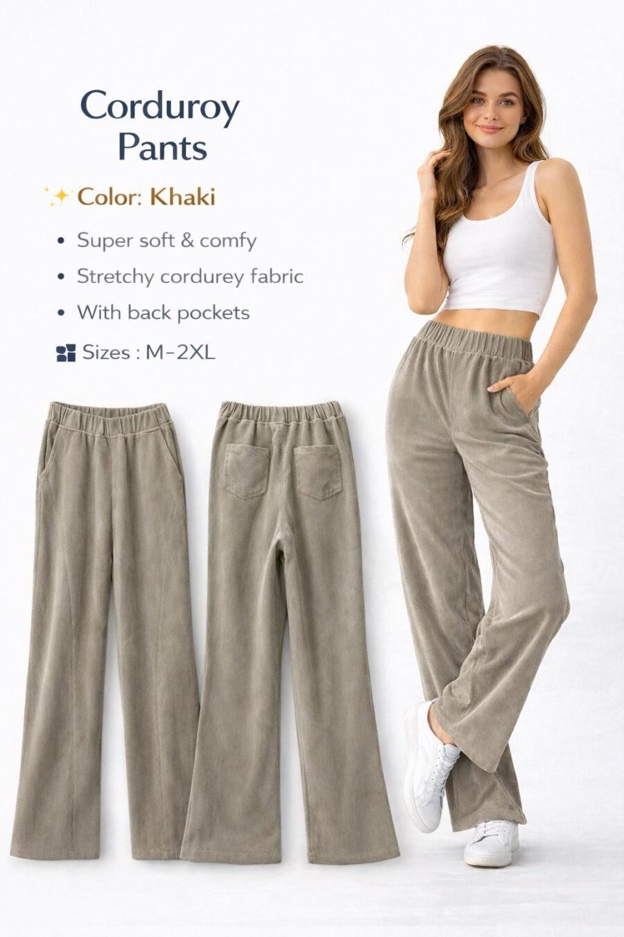 SIMPLE MINDSET CORDUROY